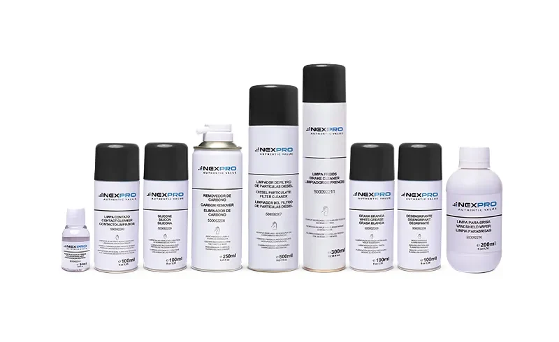 Linha de Limpeza e Manutenção Automotiva NEXPRO Linha de Limpeza e Manutenção Automotiva NEXPRO